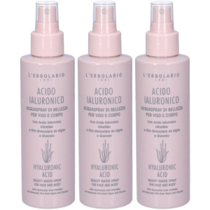 Cerca Offerte di l`erbolario acquaspray di bellezza acido ialuronico 3x150 ml crema e acquista online