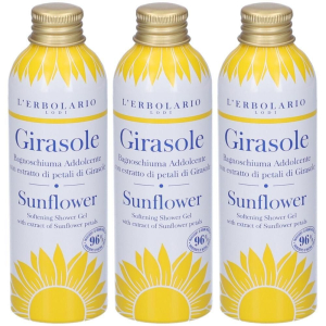 Cerca Offerte di l`erbolario bagnoschiuma addolcente girasole 3x100 ml e acquista online