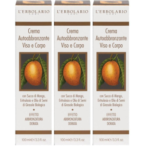Cerca Offerte di l`erbolario crema autoabbronzante viso e corpo 3x100 ml e acquista online