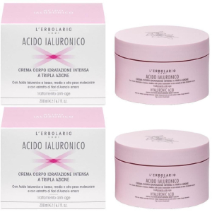 Cerca Offerte di l`erbolario crema corpo acido ialuronico 2x200 ml e acquista online