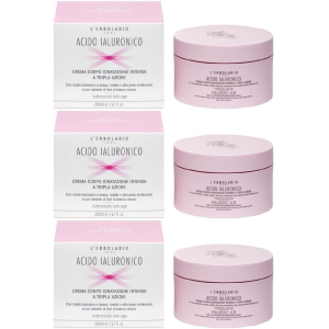 Cerca Offerte di l`erbolario crema corpo acido ialuronico 3x200 ml e acquista online