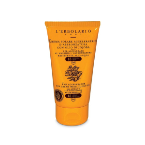 L'erbolario crema solare corpo acceleratrice d'abbronzatura spf 15 75ml l'erbolario