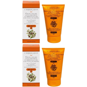 Cerca Offerte di l´erbolario crema solare corpo acceleratrice d'abbronzatura spf15 2x12 e acquista online