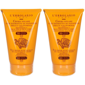 Cerca Offerte di l`erbolario crema solare viso e corpo spf 50+ 2x125 ml e acquista online