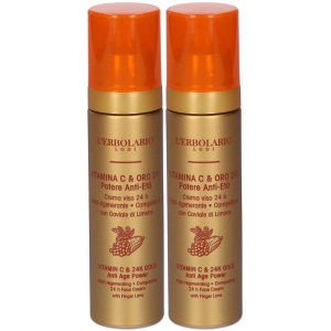 Cerca Offerte di l`erbolario crema viso vitamina c & oro 24k 2x50 ml e acquista online