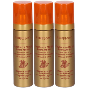 Cerca Offerte di l`erbolario crema viso vitamina c & oro 24k 3x50 ml e acquista online