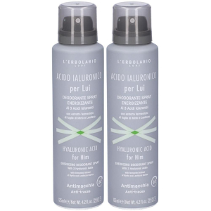 Cerca Offerte di l`erbolario deodorante spray acido ialuronico per lui 2x125 ml e acquista online