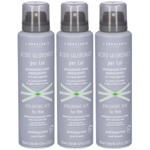Cerca Offerte di l`erbolario deodorante spray acido ialuronico per lui 3x125 ml e acquista online