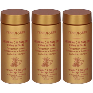Cerca Offerte di l`erbolario detergente viso in polvere vitamina c & oro 24k 3x35 g e acquista online