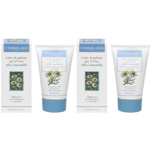 Cerca Offerte di l'erbolario latte di pulizia per viso alla camomilla 2x125 ml e acquista online