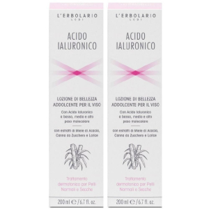 Cerca Offerte di l`erbolario lozione per pelli normali e secche acido ialuronico 2x200 e acquista online