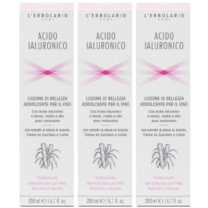 Cerca Offerte di l`erbolario lozione per pelli normali e secche acido ialuronico 3x200 e acquista online
