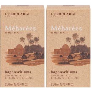 Cerca Offerte di l'erbolario meharees bagnoschiuma 2x250 ml schiuma da bagno e acquista online