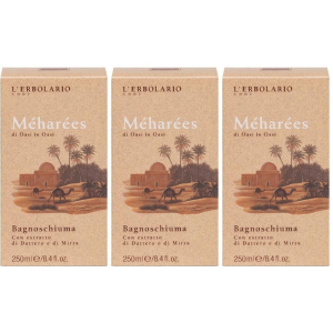 Cerca Offerte di l'erbolario meharees bagnoschiuma 3x250 ml schiuma da bagno e acquista online