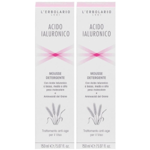 Cerca Offerte di l’erbolario mousse detergente acido ialuronico 2x150 ml e acquista online