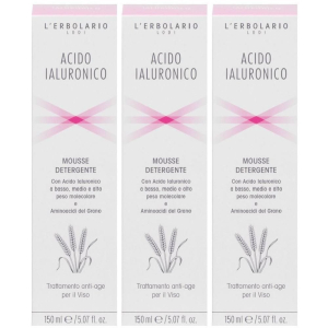 Cerca Offerte di l’erbolario mousse detergente acido ialuronico 3x150 ml e acquista online