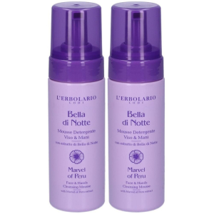 Cerca Offerte di l´erbolario mousse detergente viso & mani bella di notte 2x150 ml e acquista online
