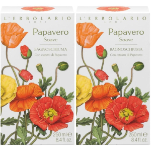 Cerca Offerte di l'erbolario papavero soave bagnoschiuma 2x250 ml schiuma da bagno e acquista online