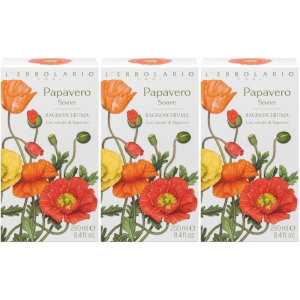 Cerca Offerte di l'erbolario papavero soave bagnoschiuma 3x250 ml schiuma da bagno e acquista online