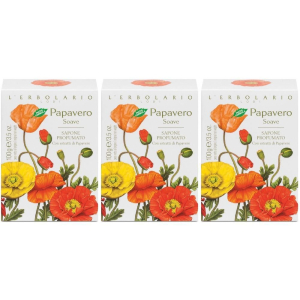 Cerca Offerte di l'erbolario papavero soave sapone profumato 3x100 g e acquista online