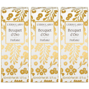Cerca Offerte di l`erbolario profumo bouquet d'oro 3x50 ml soluzione e acquista online