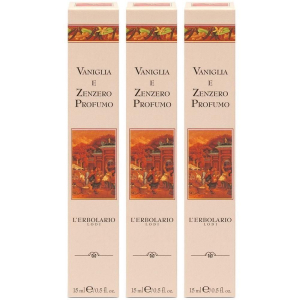 Cerca Offerte di l`erbolario profumo vaniglia e zenzero 3x15 ml soluzione e acquista online