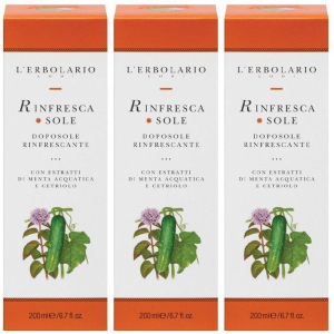 Cerca Offerte di l`erbolario rinfrescasole doposole rinfrescante 3x200 ml gel doccia e acquista online