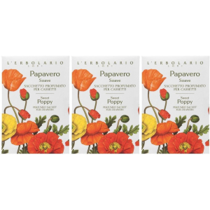 Cerca Offerte di l’erbolario sacchetto profumato per cassetti papavero soave 3x1 st e acquista online