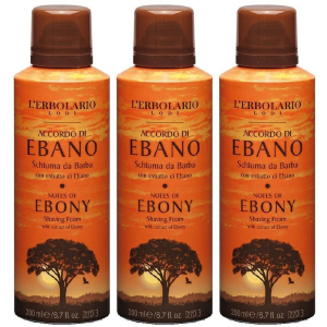 Cerca Offerte di l’erbolario schiuma da barba accordo di ebano 3x200 ml e acquista online