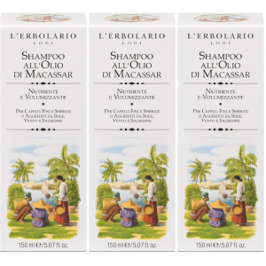 Cerca Offerte di l`erbolario shampoo all'olio di macassar 3x150 ml e acquista online
