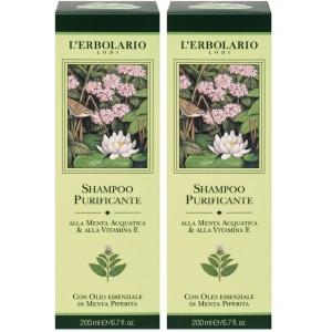 Cerca Offerte di l`erbolario shampoo purificante alla menta e vitamina e 2x200 ml e acquista online