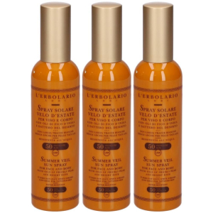 Cerca Offerte di l`erbolario spray solare velo d'estate spf 50 3x100 ml e acquista online