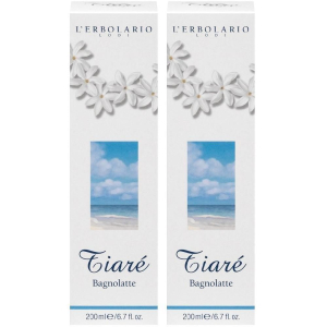 Cerca Offerte di l'erbolario tiaré bagnolatte 2x200 ml additivo per il bagno e acquista online