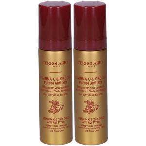 Cerca Offerte di l`erbolario trattamento viso vitamina c & oro 24k 2x50 ml e acquista online