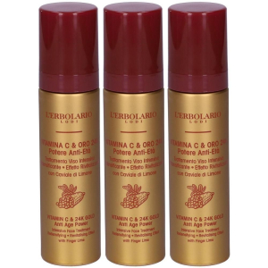 Cerca Offerte di l`erbolario trattamento viso vitamina c & oro 24k 3x50 ml e acquista online
