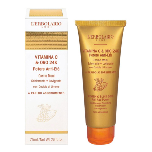 Cerca Offerte di l'erbolario - vitamina c & oro 24k crema mani confezione 75 ml e acquista online