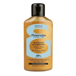 Cerca Offerte di L'erboristica olio secco illuminante e nutriente per viso corpo e capelli, 100 ml e acquista online