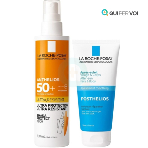 Cerca Offerte di la roche-posay anthelios spray shaka solare corpo spf50 (200ml) + doposole (100ml) e acquista online