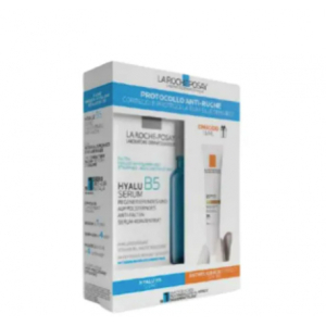 La roche posay hyalu b5 siero 30 ml + solare age correct 15 ml omaggio