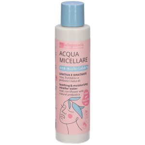 La saponaria - acqua micellare rosa e fiordaliso azione lenitiva confezione 200 ml