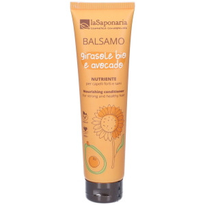 La saponaria - balsamo nutriente girasole e avocado bio confezione 150 ml