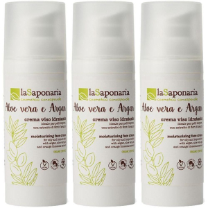 Cerca Offerte di la saponaria crema viso idratante - aloe vera e argan 3x50 ml e acquista online