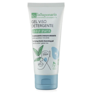 La saponaria - deep pure gel detergente viso purificante confezione 100 ml
