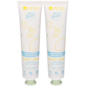 Cerca Offerte di la saponaria dentifricio protettivo zenzero&limone 2x75 ml e acquista online
