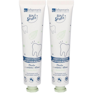 Cerca Offerte di la saponaria dentifricio wonderwhite menta&carbone 2x75 ml e acquista online