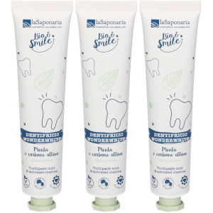 Cerca Offerte di la saponaria dentifricio wonderwhite menta&carbone 3x75 ml e acquista online