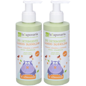 Cerca Offerte di la saponaria detergente cambio pannolino set da 2 2x190 ml gel deterge e acquista online