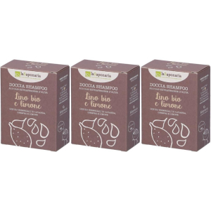 Cerca Offerte di la saponaria doccia shampoo solido ai semi di lino 3x100 g e acquista online