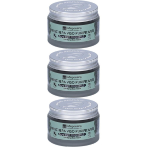 Cerca Offerte di la saponaria maschera viso purificante 3x50 ml e acquista online