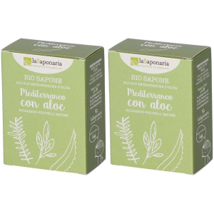 Cerca Offerte di la saponaria mediterraneo con aloe 2x100 g e acquista online